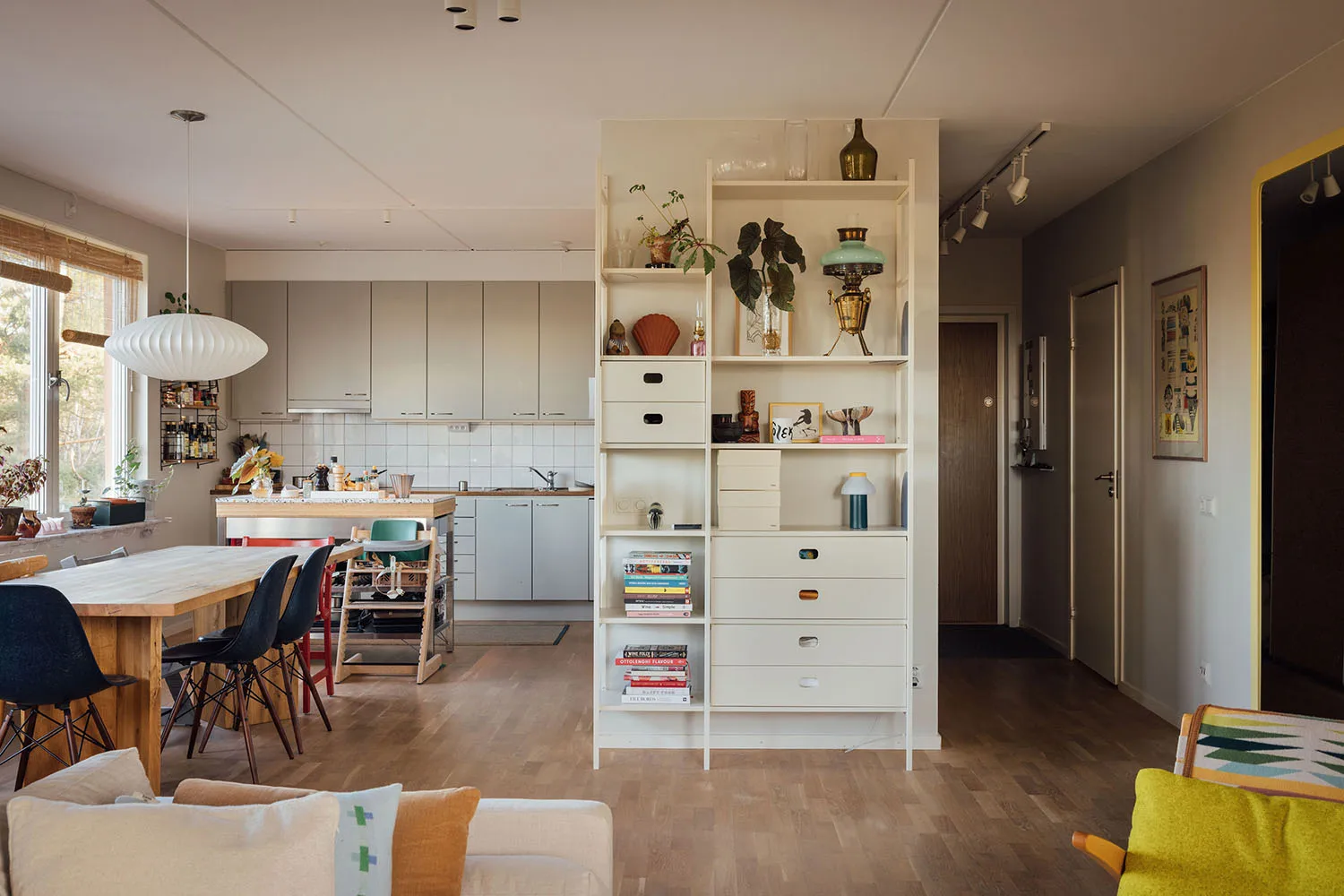 Libreria Portal 123 cm - Off-white,  TÔNN furniture