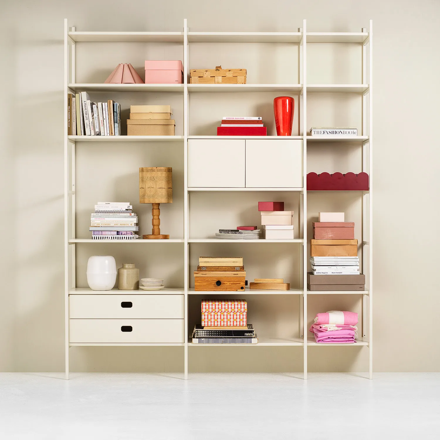 Libreria Portal 158 cm - Off-white,  TÔNN furniture