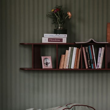 Mensola Flaneaur 27x128 cm - Burgundy - TÔNN furniture
