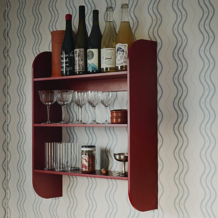 Mensola Strapats 62x73,6 cm, Burgundy TÔNN furniture