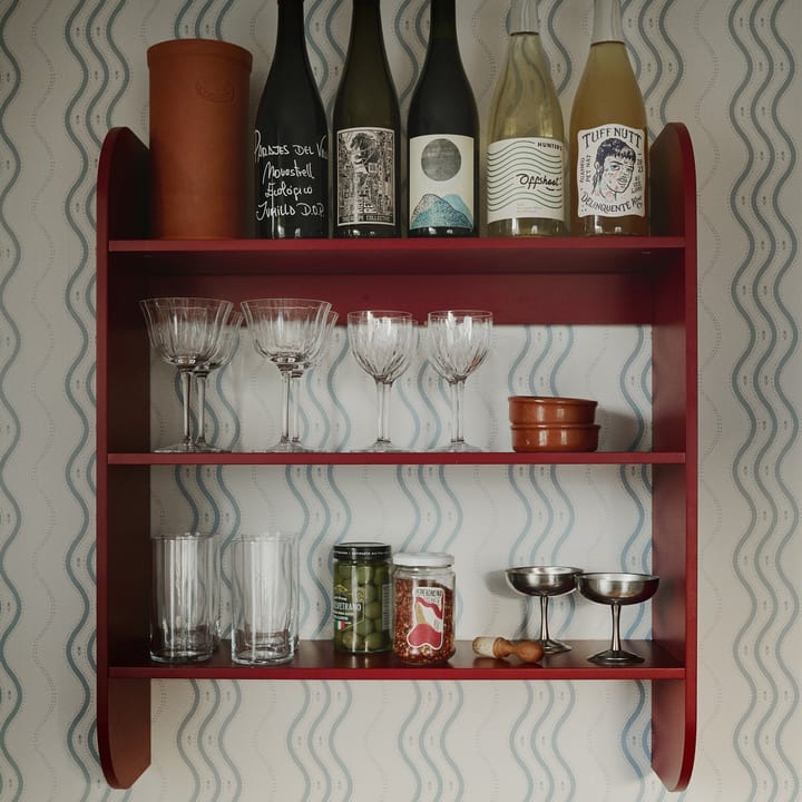 Mensola Strapats 62x73,6 cm, Burgundy TÔNN furniture