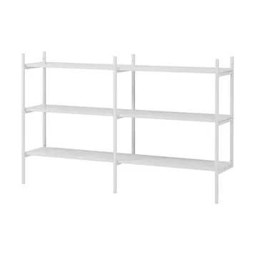 Portal bokhylla small, White, 158 cm - TÔNN furniture