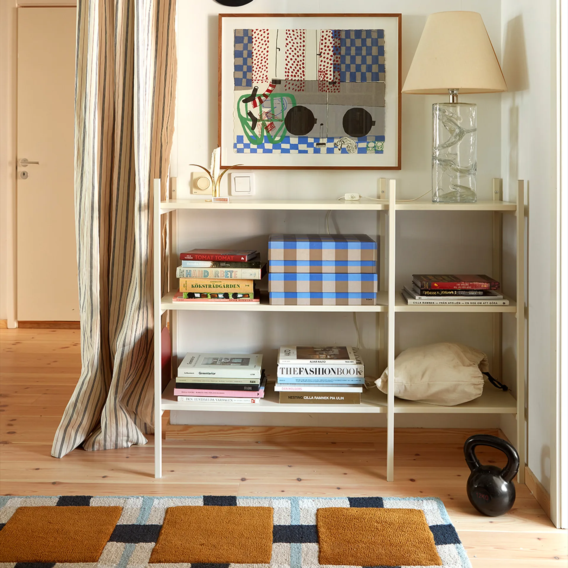 Portal libreria small, Off white, 123 cm TÔNN furniture