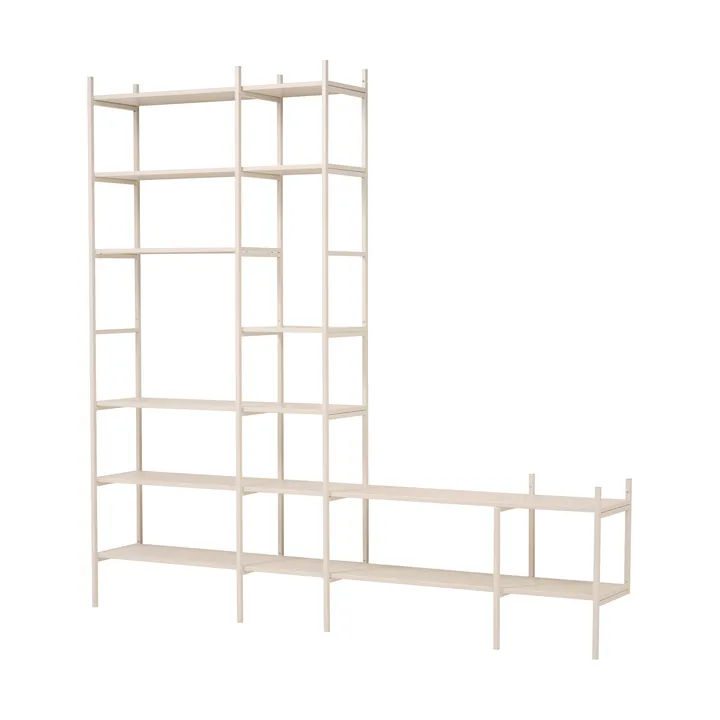 Portal TV-mensola, Off white, 244 cm - TÔNN furniture