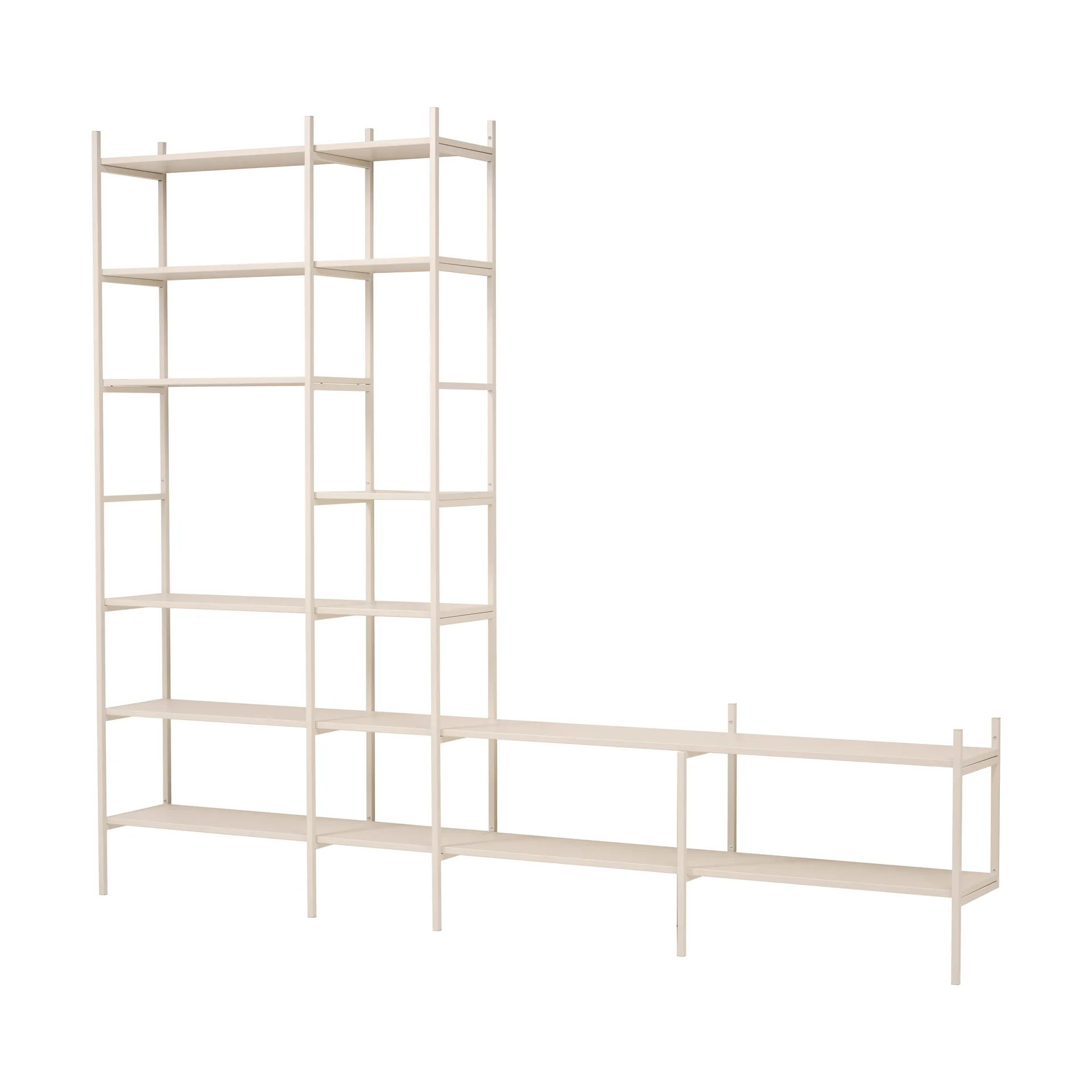 Portal TV-mensola, Off white, 279 cm TÔNN furniture