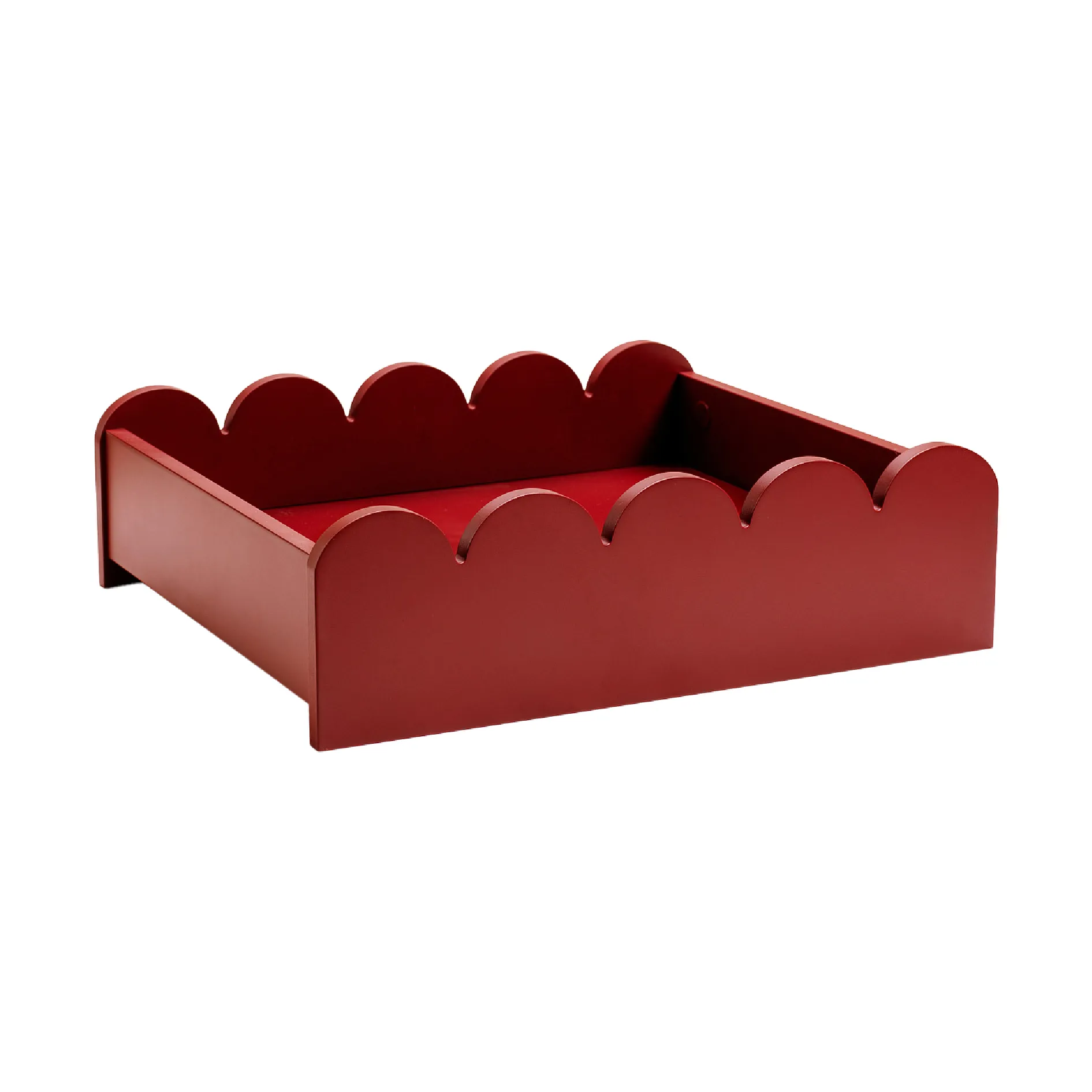 Vassoio Bump 35x41 cm, Burgundy TÔNN furniture