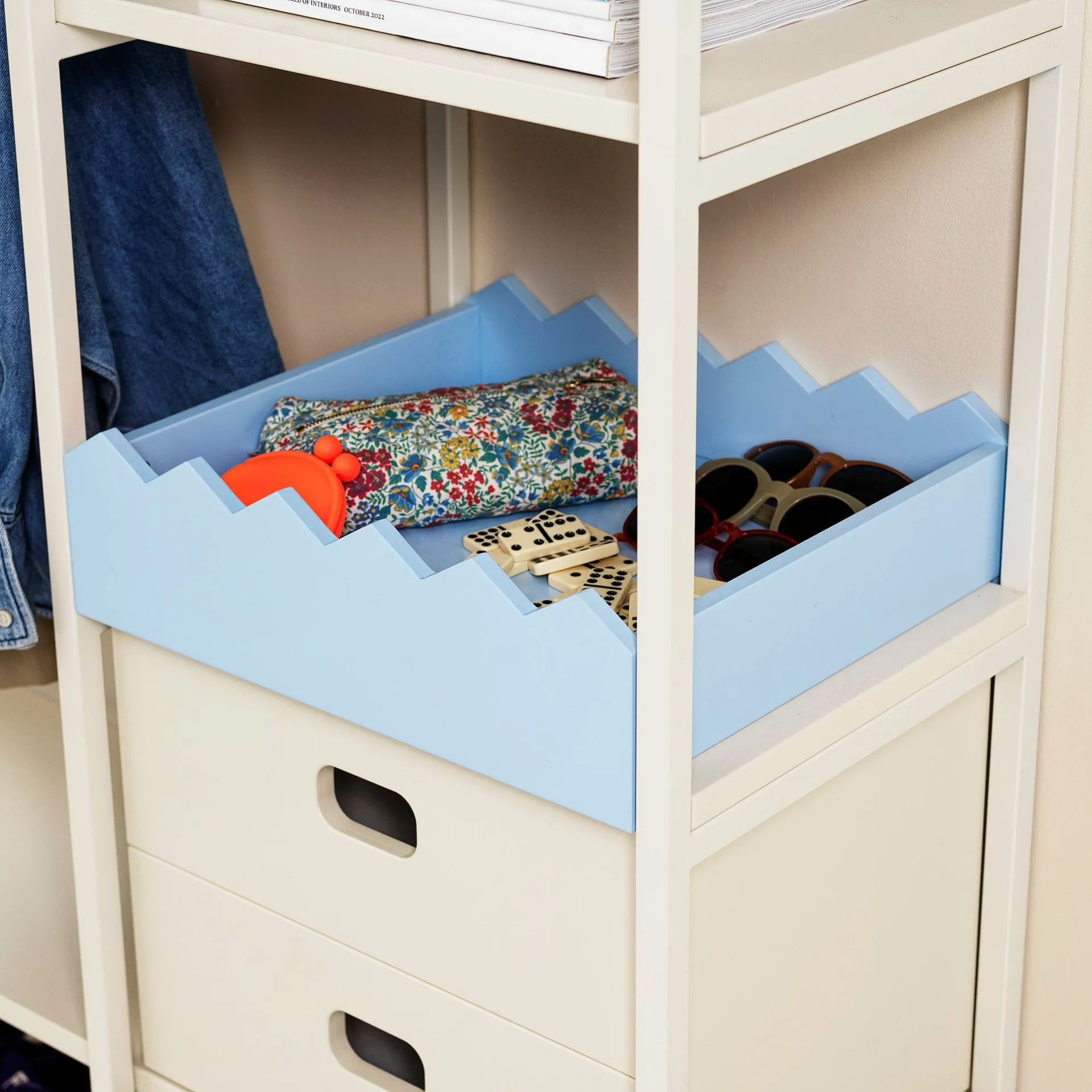 Vassoio Hug 35x41 cm, Sky blue TÔNN furniture