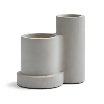 Portaspazzolino Smile 7,5x11 cm - grigio - Tove Adman