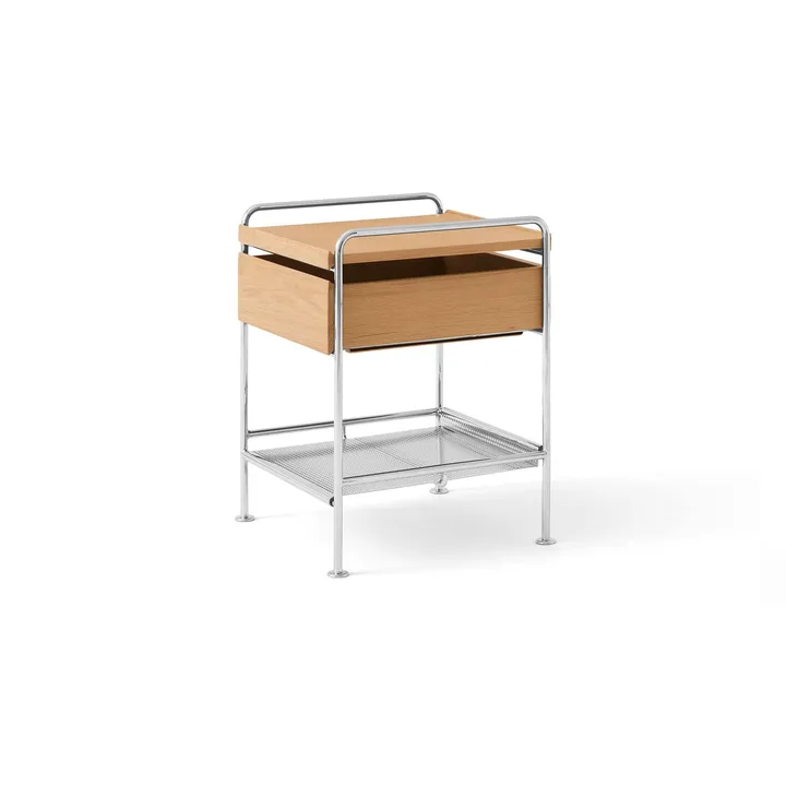 Alima NDS3 tavolino - Rovere laccato-cromo - &Tradition