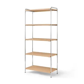 Alima NDS6 mensola - Rovere laccato-cromo - &Tradition