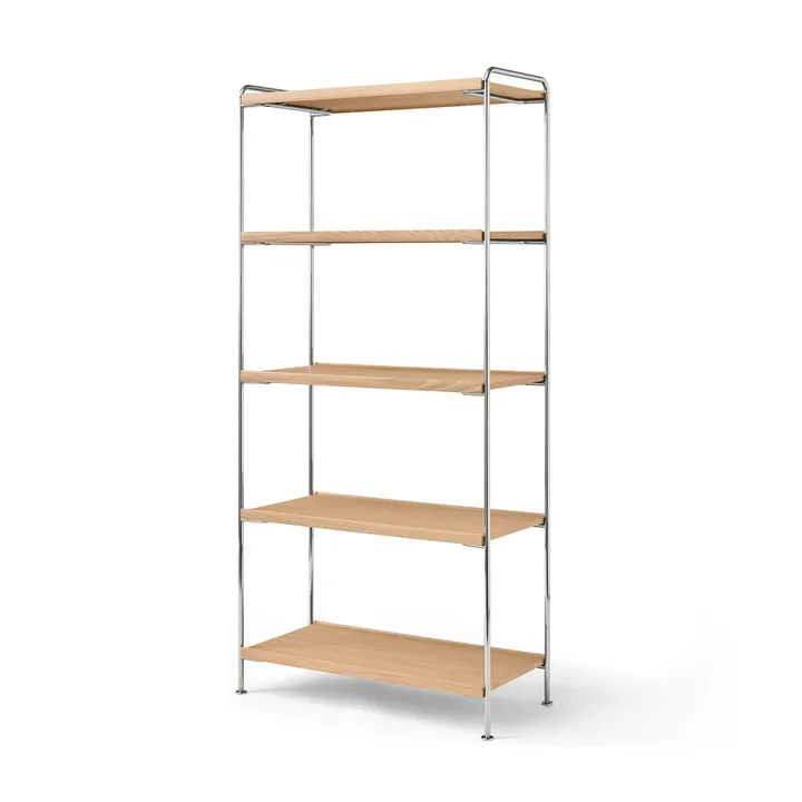 Alima NDS6 mensola - Rovere laccato-cromo - &Tradition