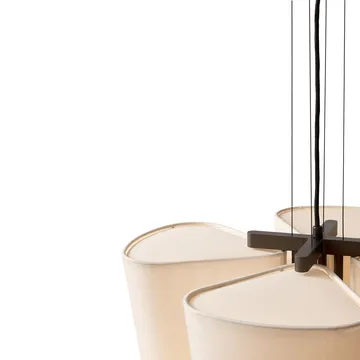 Bella chandelier sospensione - SC114, Bronzed & Soft Canvas, Ø47,2 cm - &Tradition