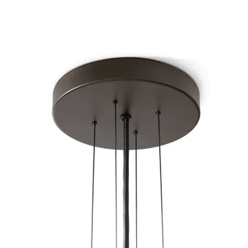 Bella chandelier sospensione - SC114, Bronzed & Soft Canvas, Ø47,2 cm - &Tradition