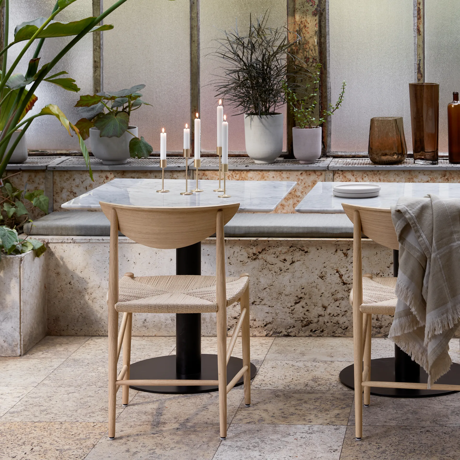 Candeliere Collect SC58, ottone &Tradition