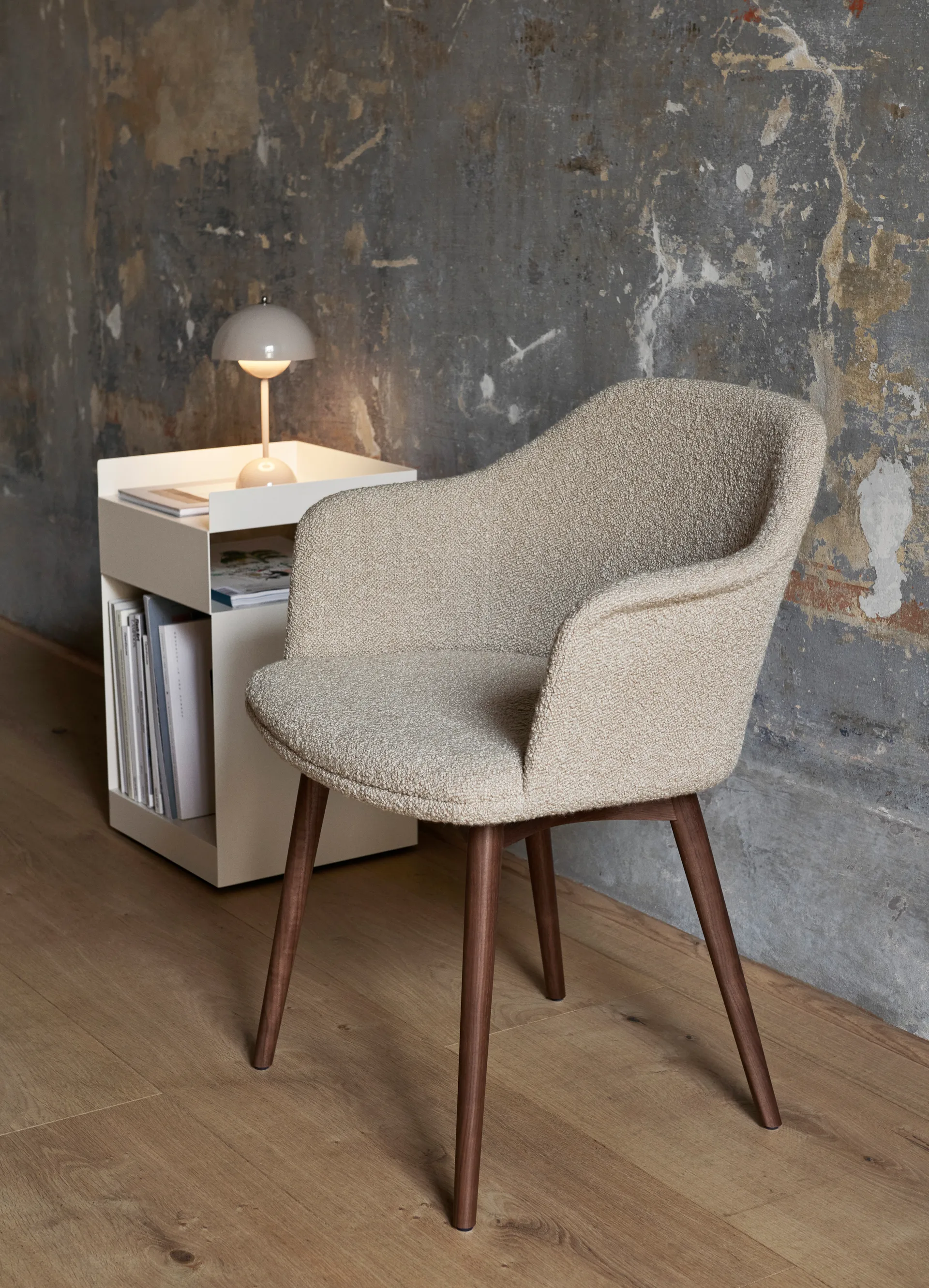 Carrello da servizio Rotate SC73 ivory, Ivory &Tradition