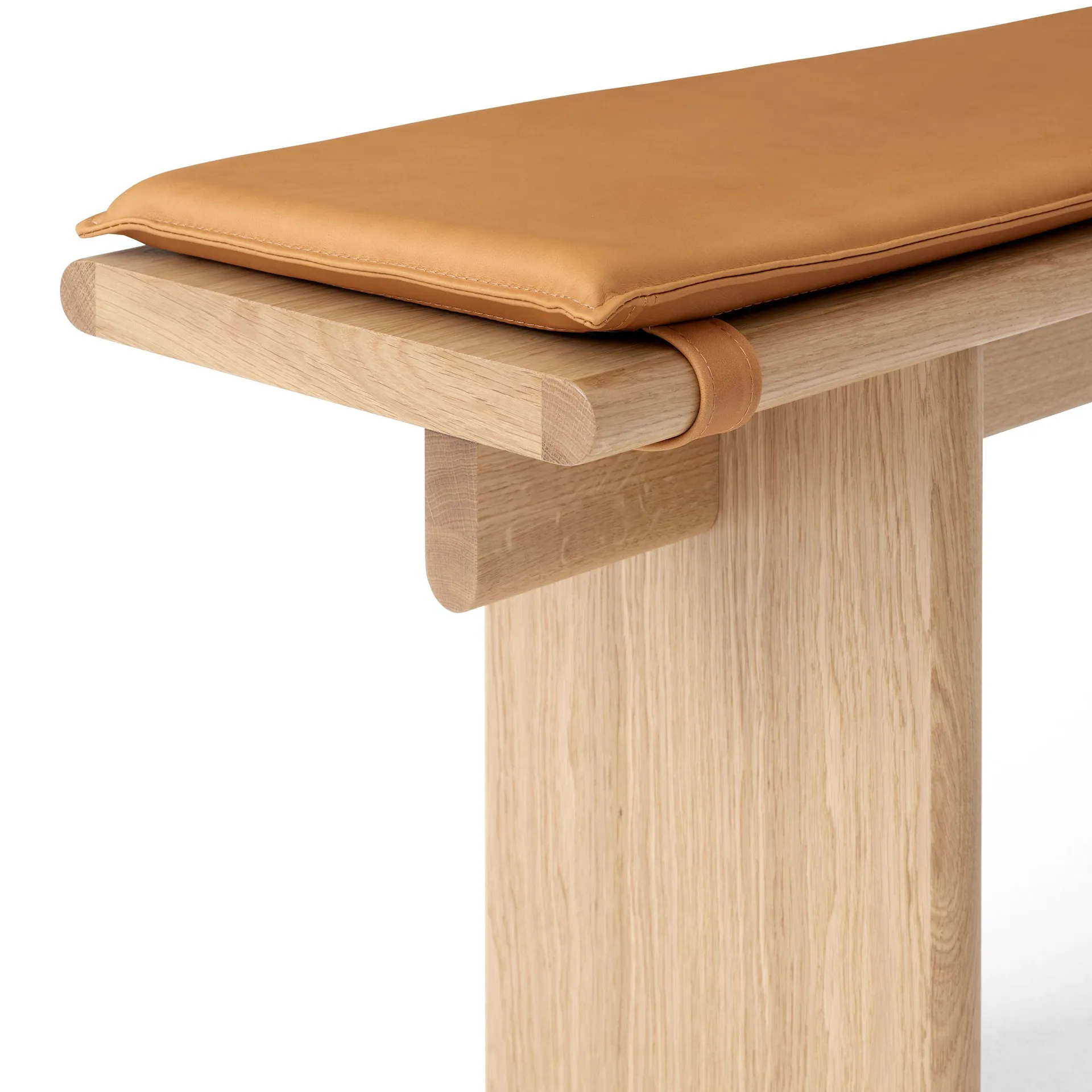 Cuscino per panca Ita OS6 230 cm, Noble leather congnac &Tradition