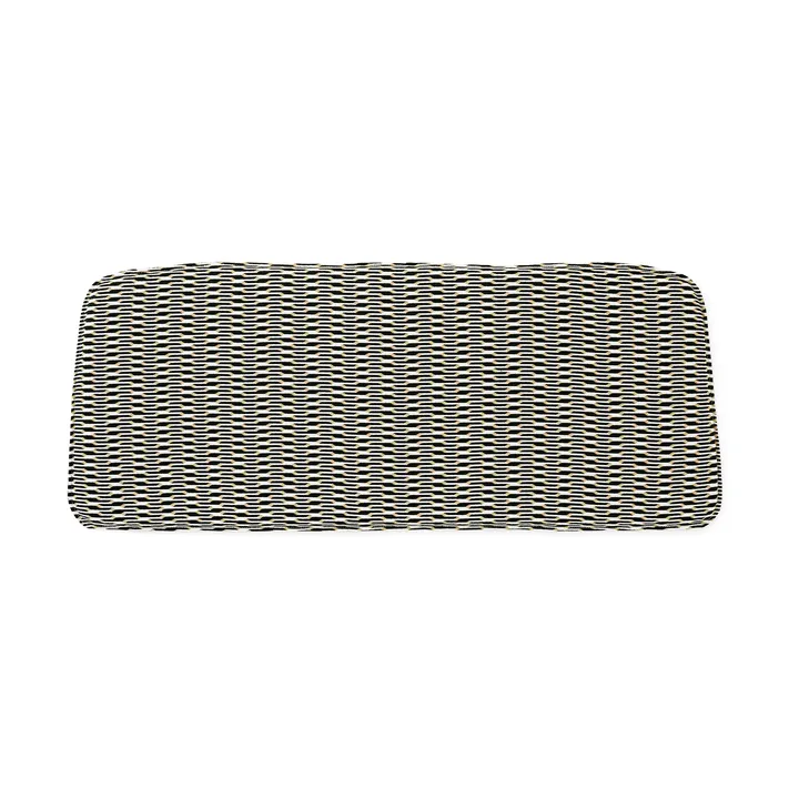 Cuscino seduta Thorvald panca SC111 - Marquetry bora, 121,5 cm - &Tradition