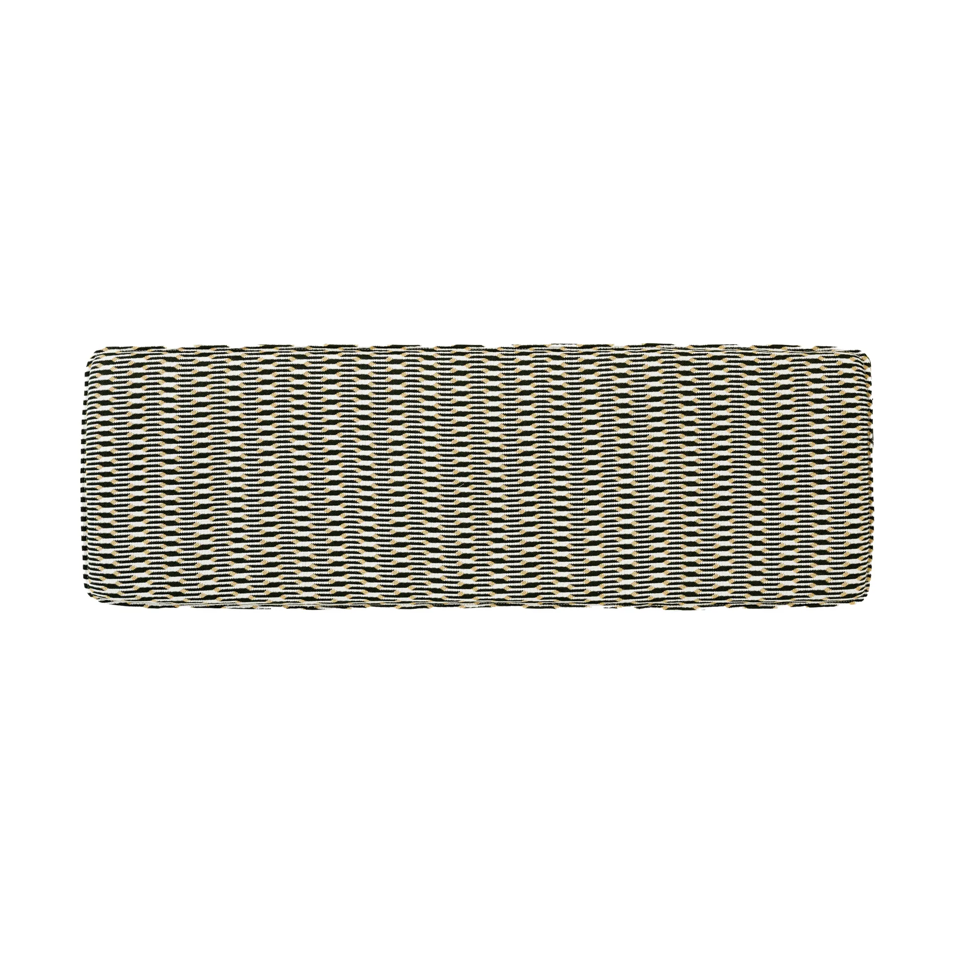 Cuscino seduta Thorvald panca SC112, Marquetry bora, 118 cm &Tradition