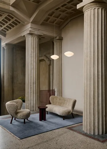 Divano Little Petra VB2 - Noce oliata-Moonlight - &Tradition