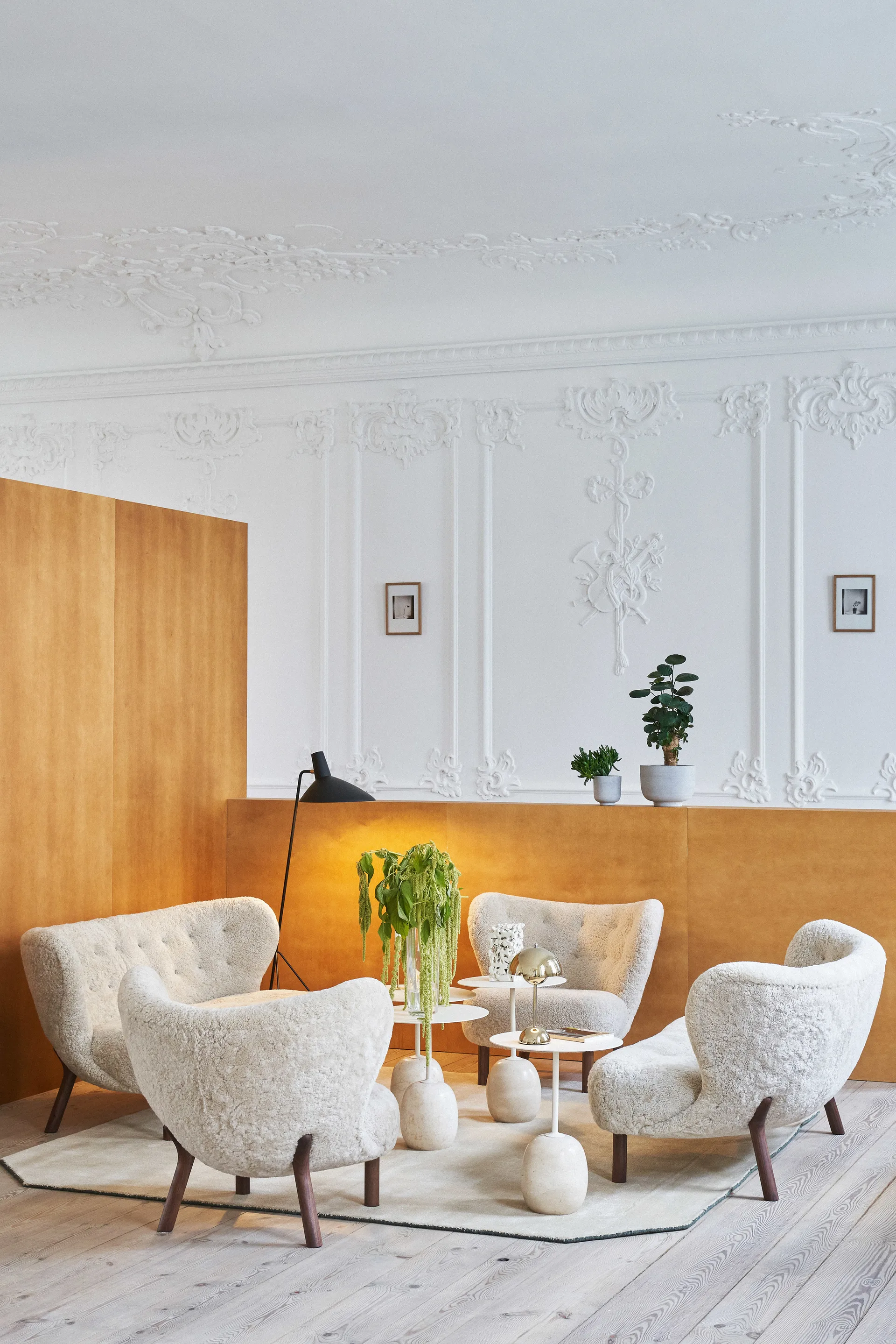 Divano Little Petra VB2, Noce oliata-Moonlight &Tradition