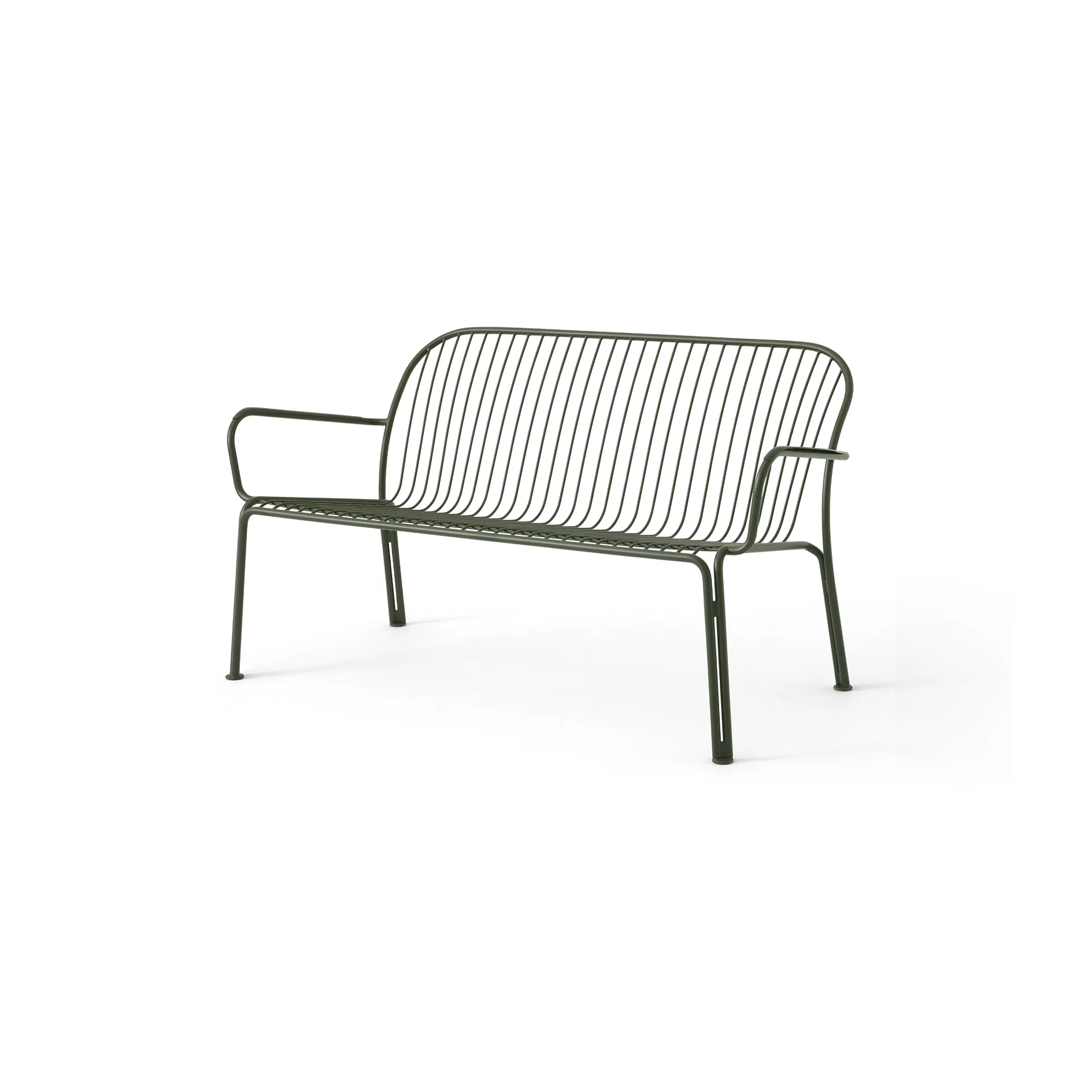 Divano lounge Thorvald SC110, Bronze green, 143 cm &Tradition