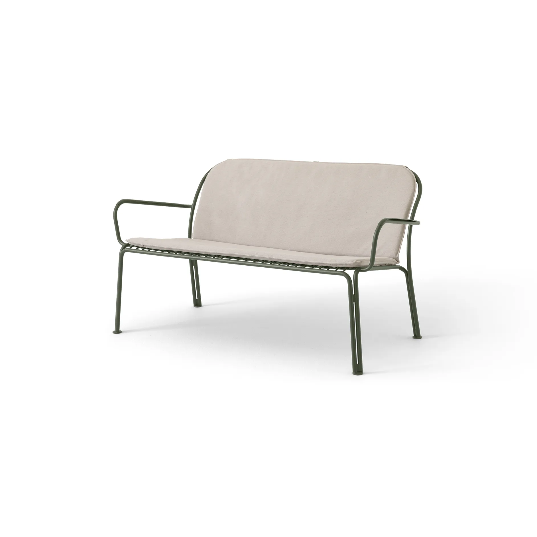 Divano lounge Thorvald SC110, Bronze green, 143 cm &Tradition