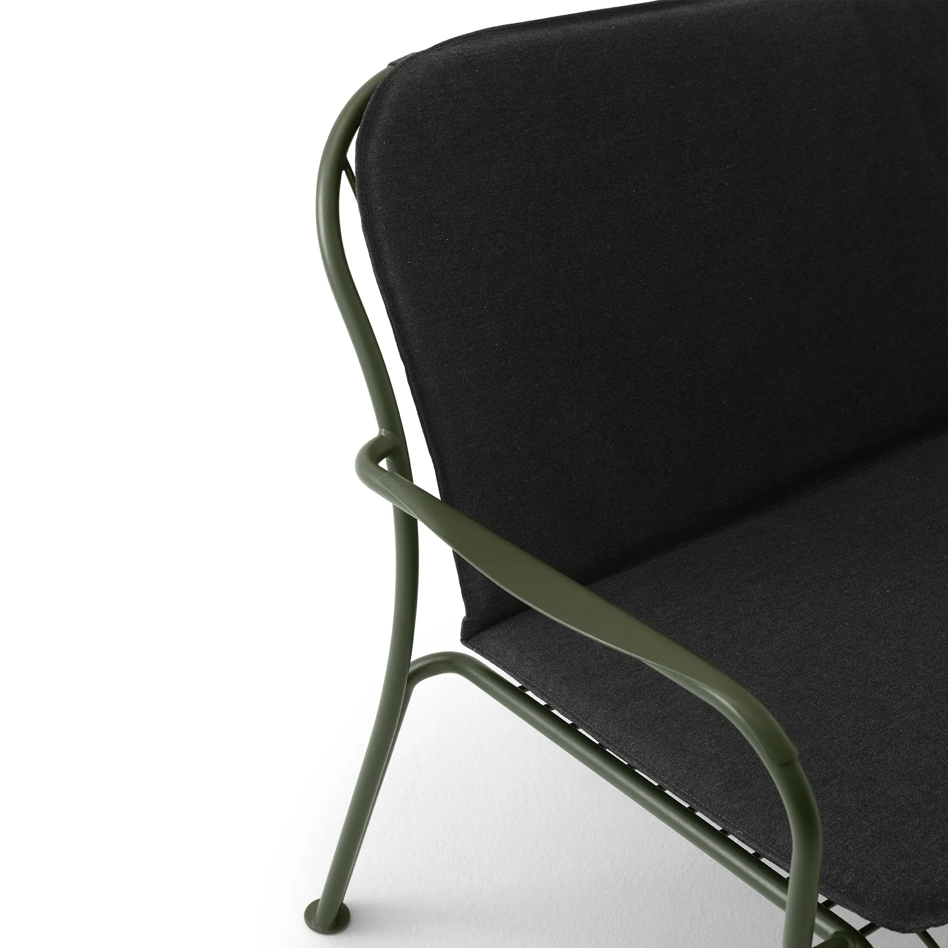 Divano lounge Thorvald SC110, Bronze green, 143 cm &Tradition