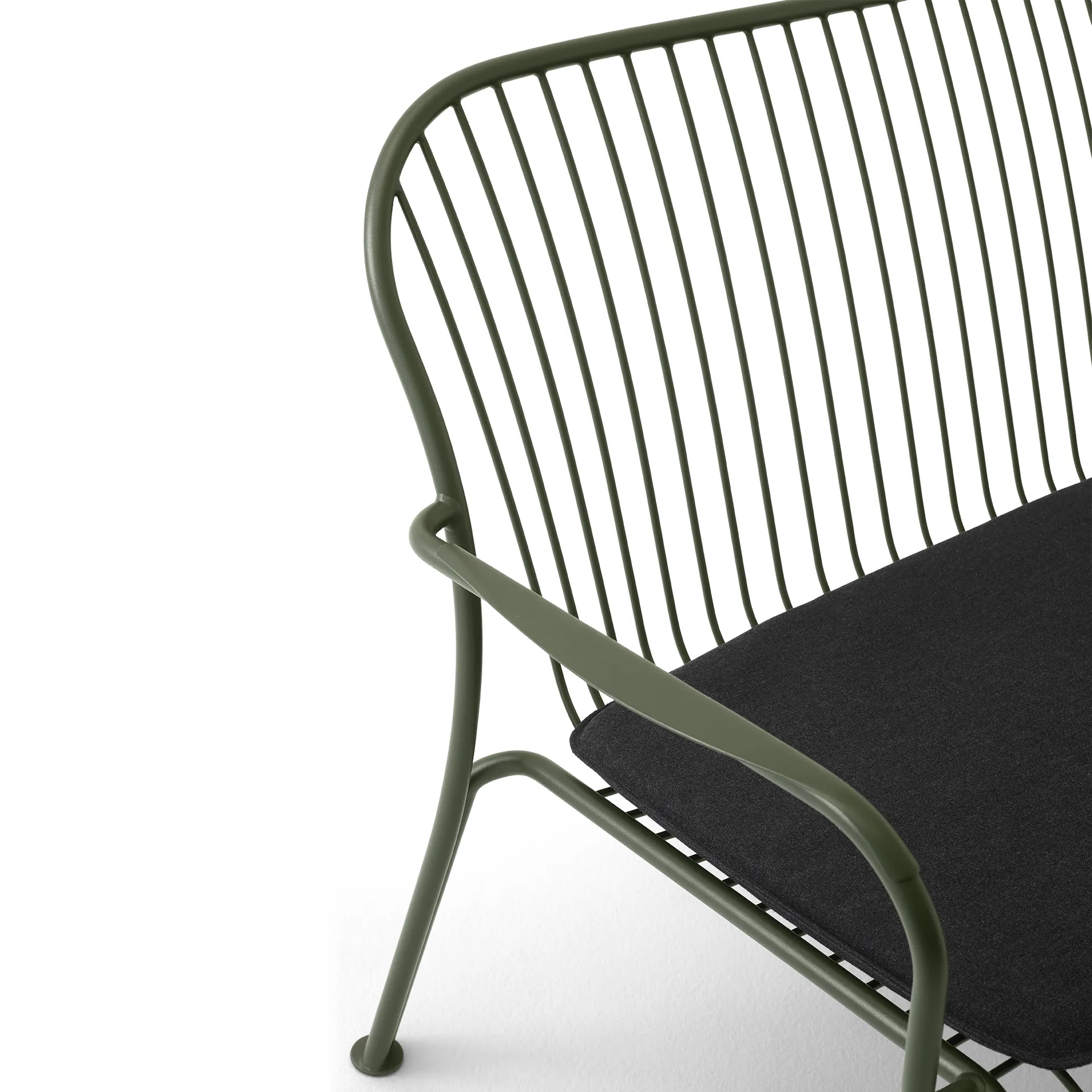 Divano lounge Thorvald SC110, Bronze green, 143 cm &Tradition