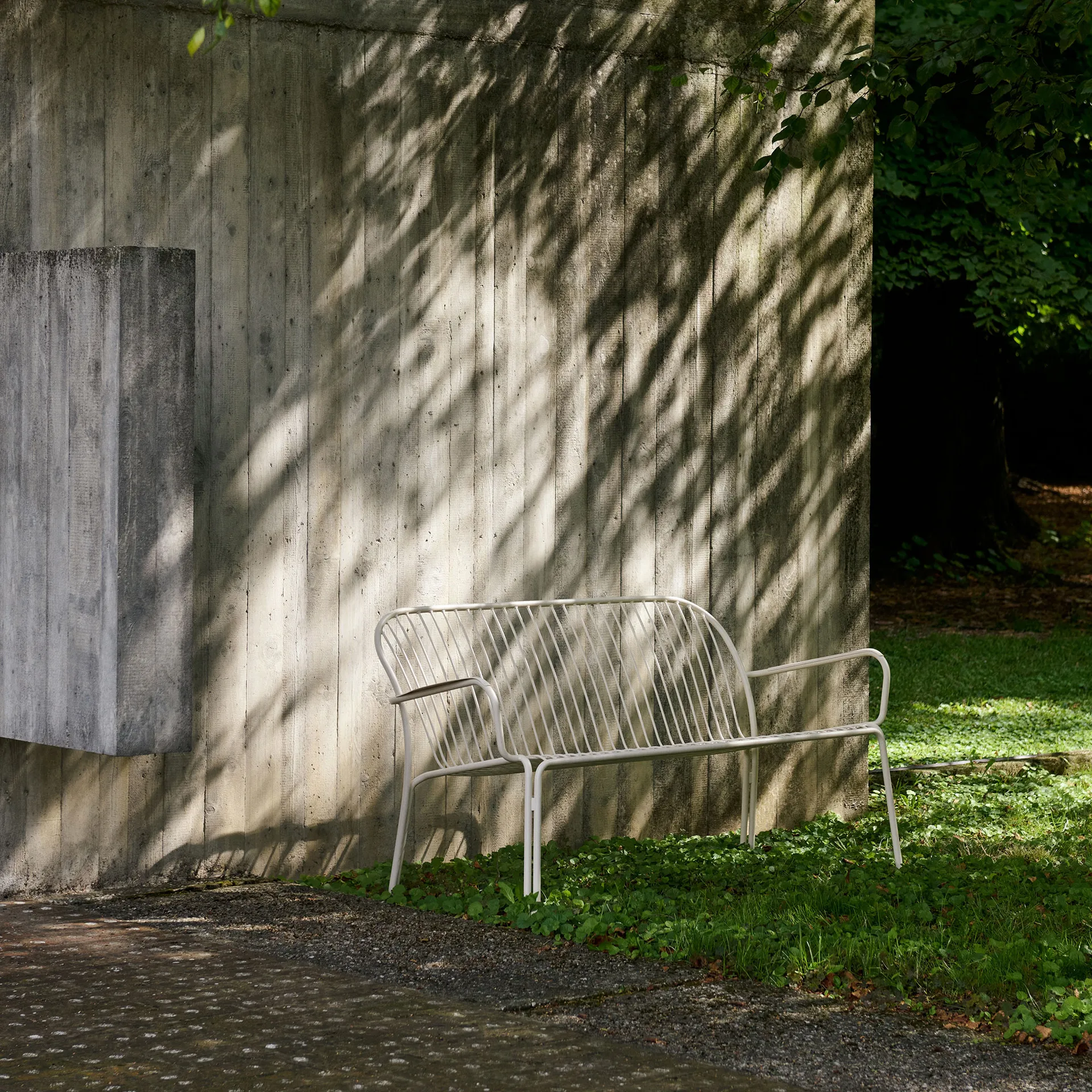 Divano lounge Thorvald SC110, Ivory, 143 cm &Tradition