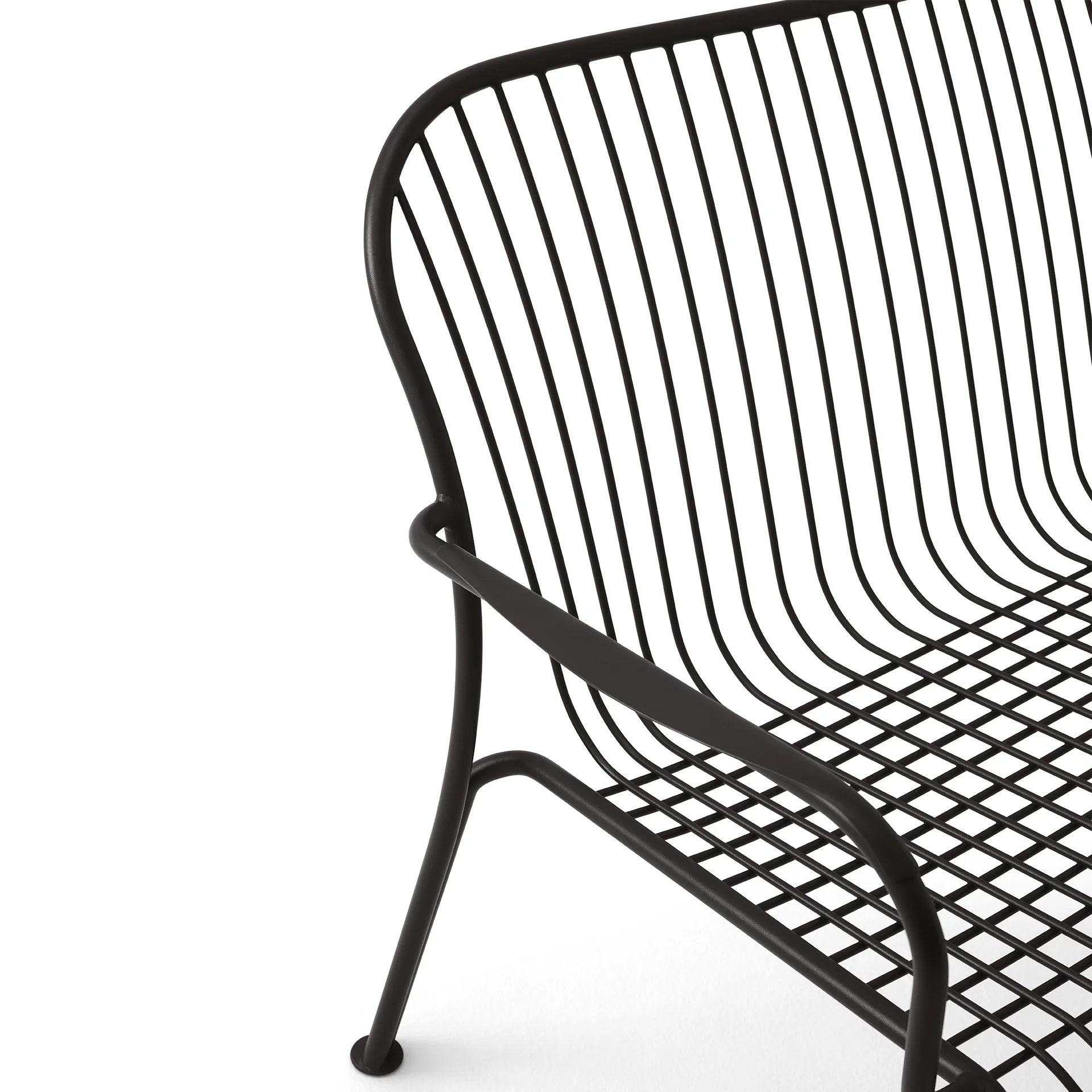 Divano lounge Thorvald SC110, Warm black, 143 cm &Tradition