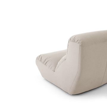 Divano modulare Hi Lo AV54 modulo centrale - Grain 61229 - &Tradition