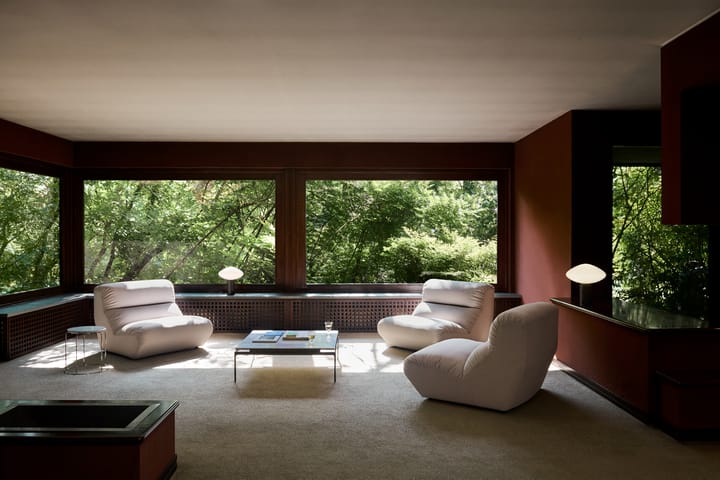 Divano modulare Hi Lo AV54 modulo centrale, Grain 61229 &Tradition