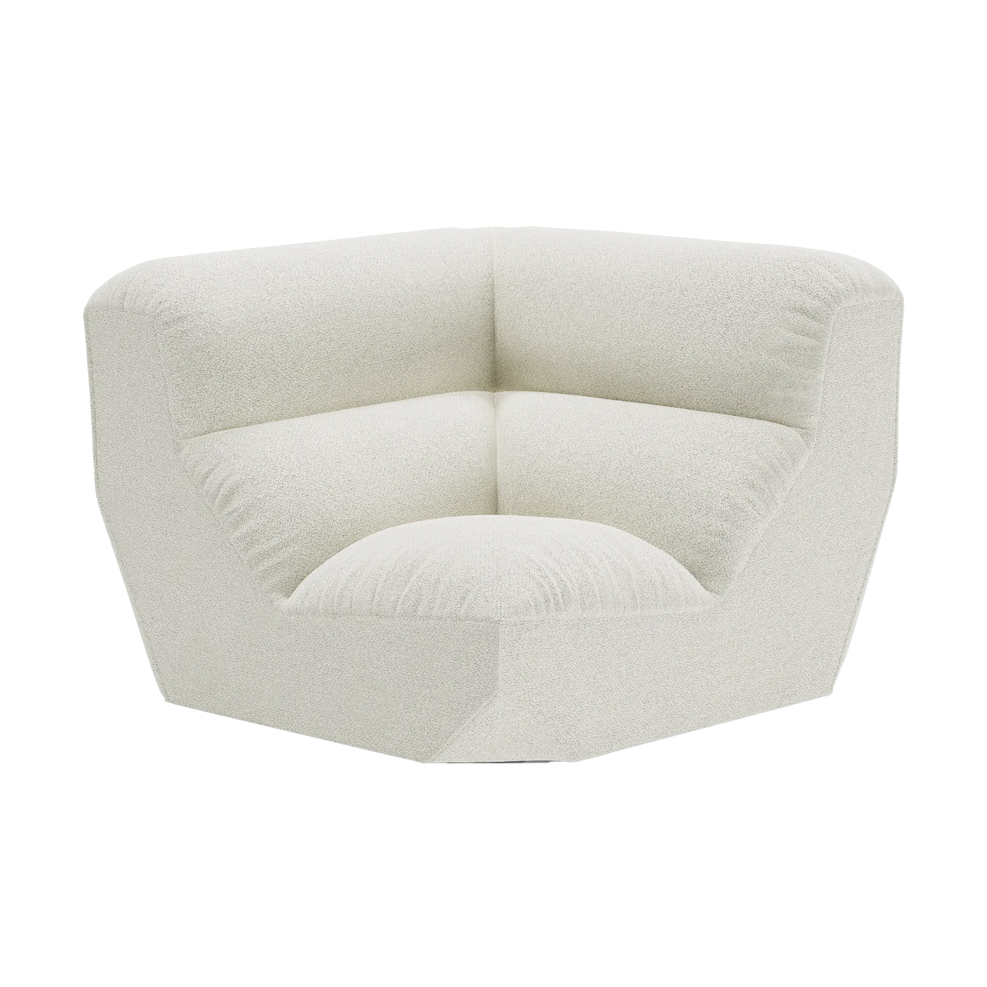 Divano modulare Hi Lo AV55 modulo angolare, Grain 61229 &Tradition