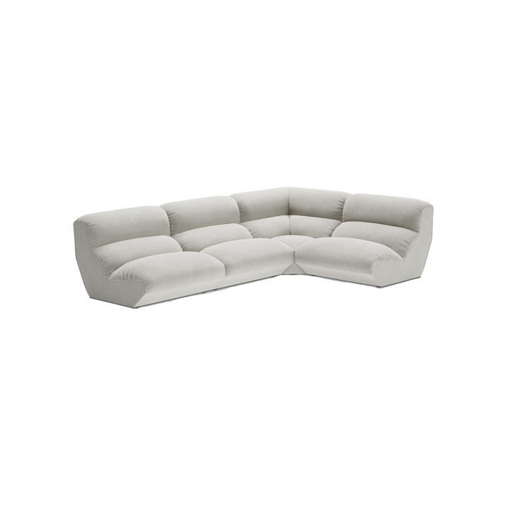 Divano modulare Hi Lo configurazione E Cifrado 0121 - undefined - &Tradition
