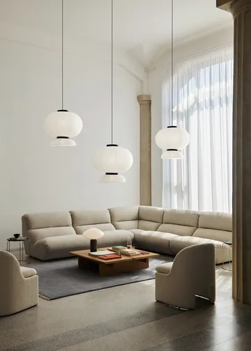 Divano modulare Hi Lo configurazione G Grain 61229 - &Tradition