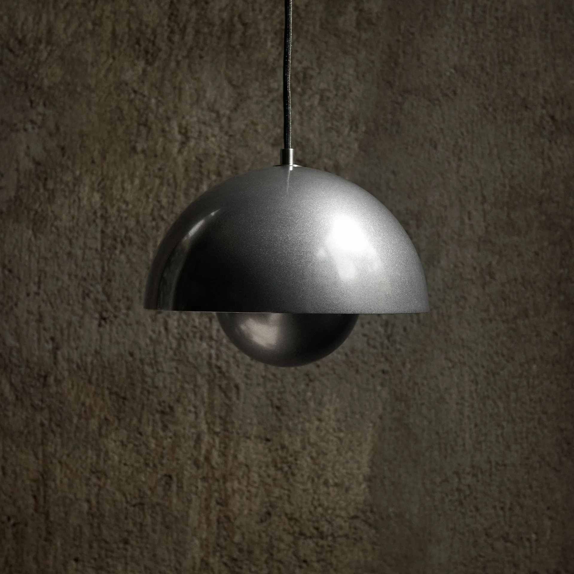 Flowerpot VP1 sospensione Anniversary Edition, Peltro &Tradition