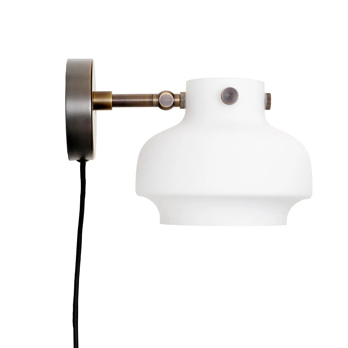 Lampada da parete Copenhagen SC54, ottone bronzato &Tradition