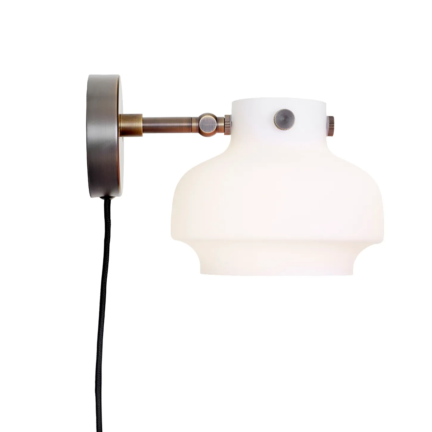 Lampada da parete Copenhagen SC54, ottone bronzato &Tradition