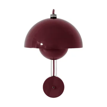 Lampada da parete FlowerPot VP8 - Prugna scuro - &Tradition