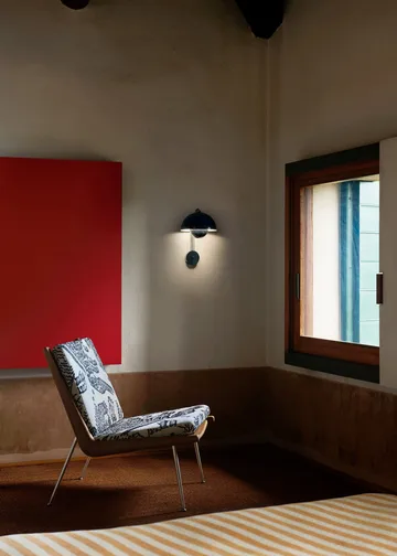 Lampada da parete FlowerPot VP8 - Steel blue - &Tradition