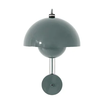 Lampada da parete FlowerPot VP8 - Stone blue - &Tradition