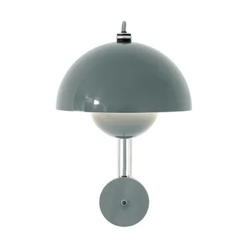 Lampada da parete FlowerPot VP8 - Stone blue - &Tradition
