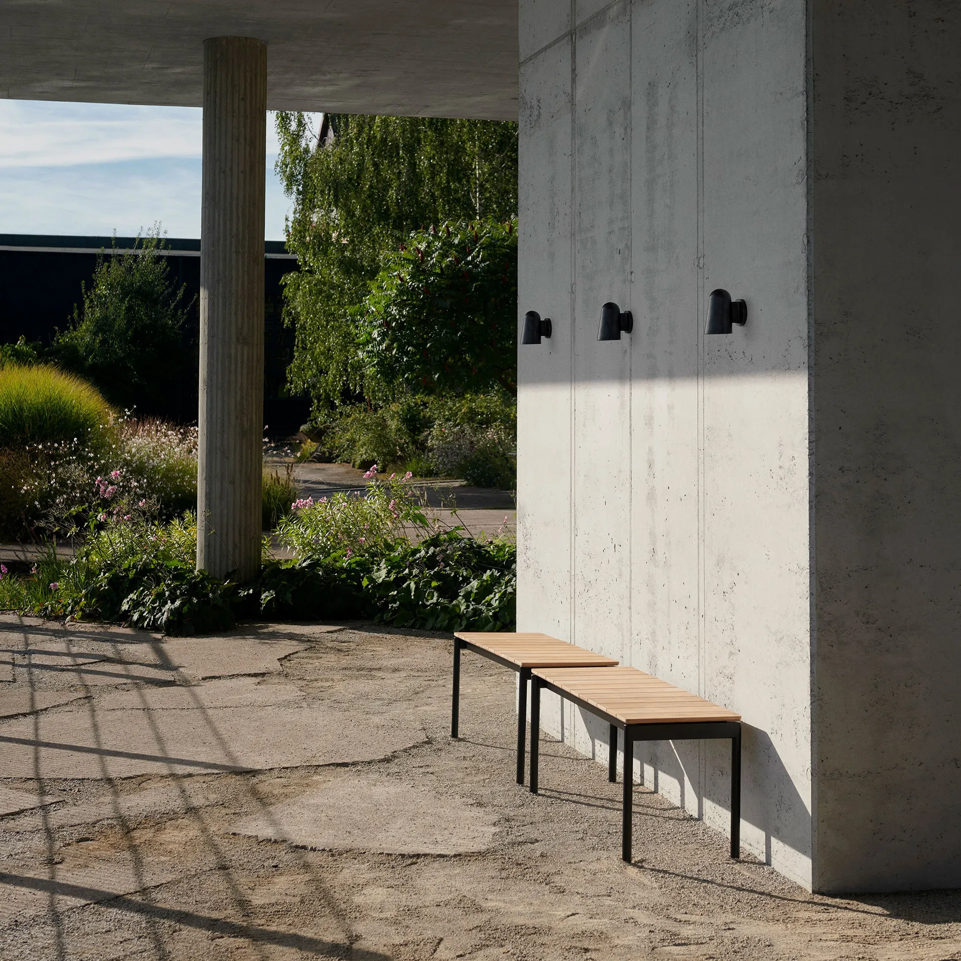 Lampada da parete Solid SC105, Bronzed brass &Tradition