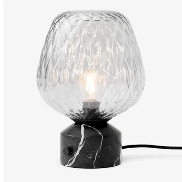 Lampada da tavolo Blown SW6 - Marmo nero - &Tradition