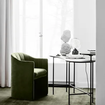 Lampada da tavolo Blown SW6 - Marmo nero - &Tradition