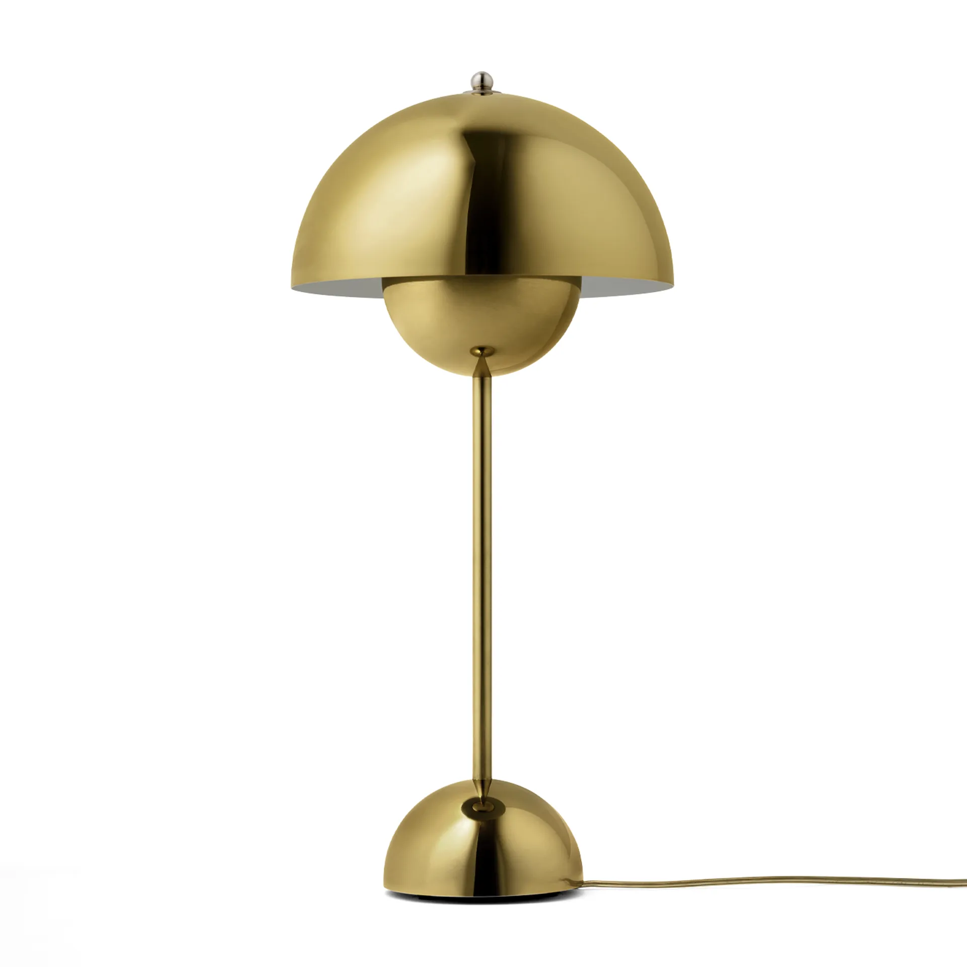 Lampada da tavolo FlowerPot VP3, Brass-plated &Tradition
