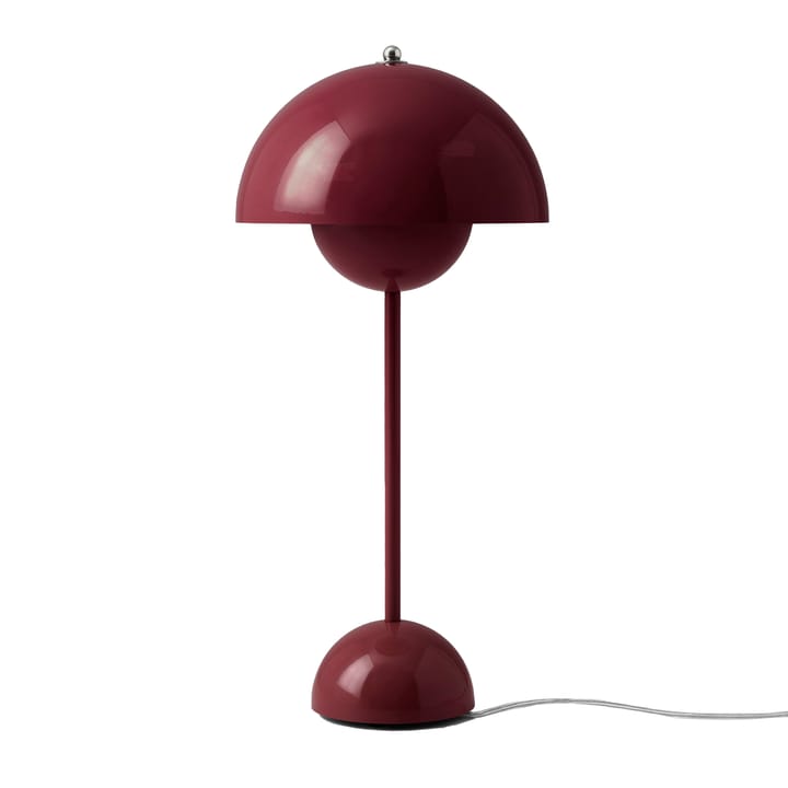 Lampada da tavolo FlowerPot VP3 - Dark plum - &Tradition