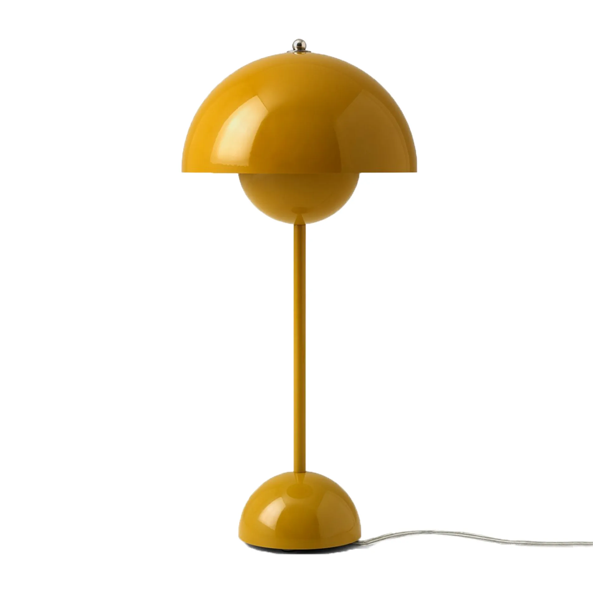 Lampada da tavolo FlowerPot VP3, mustard &Tradition