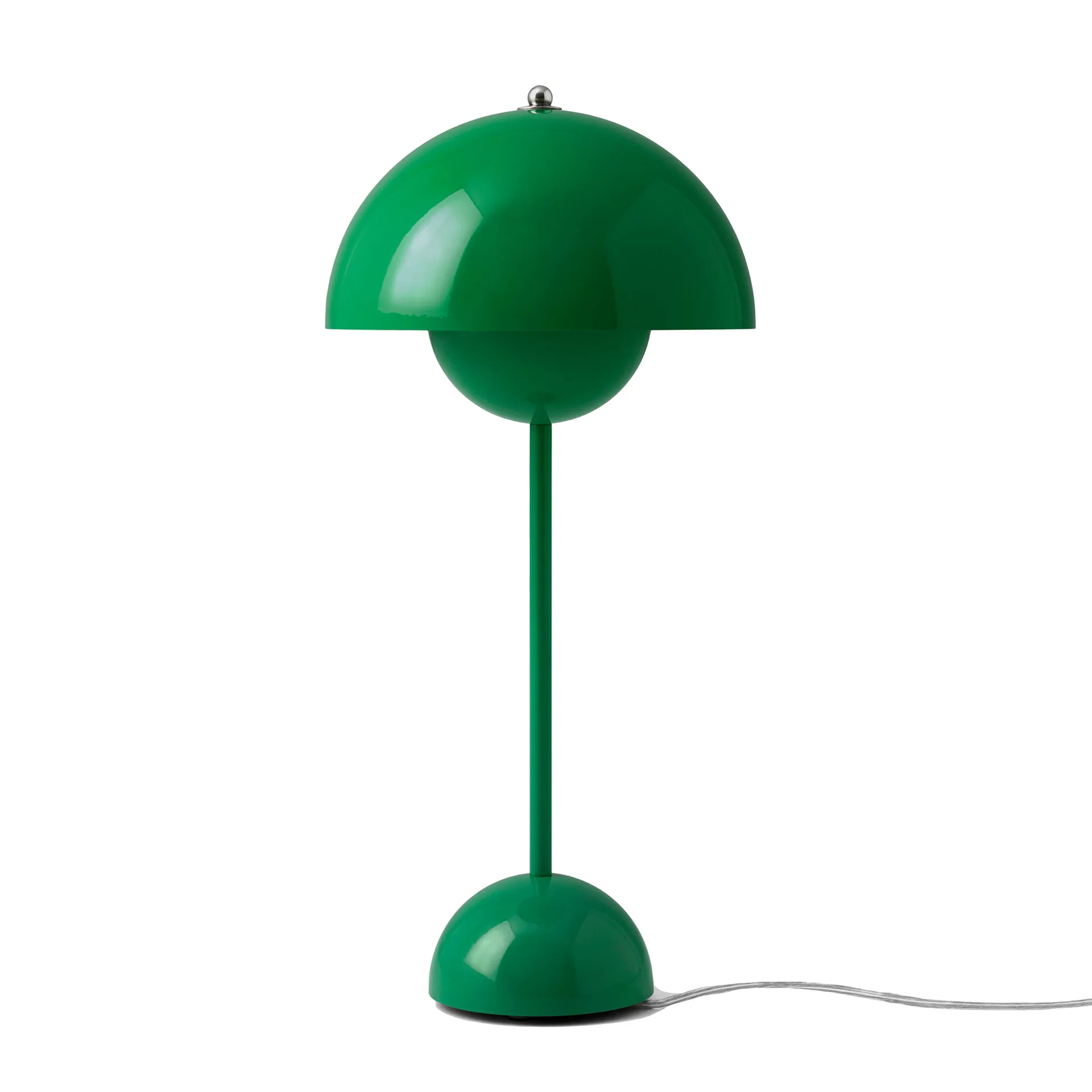Lampada da tavolo FlowerPot VP3, Signal green &Tradition