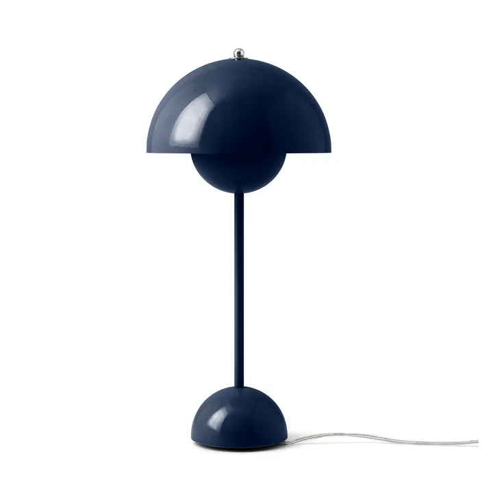 Lampada da tavolo FlowerPot VP3 - Steel blue - &Tradition